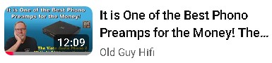 Old Guy HiFi Phono